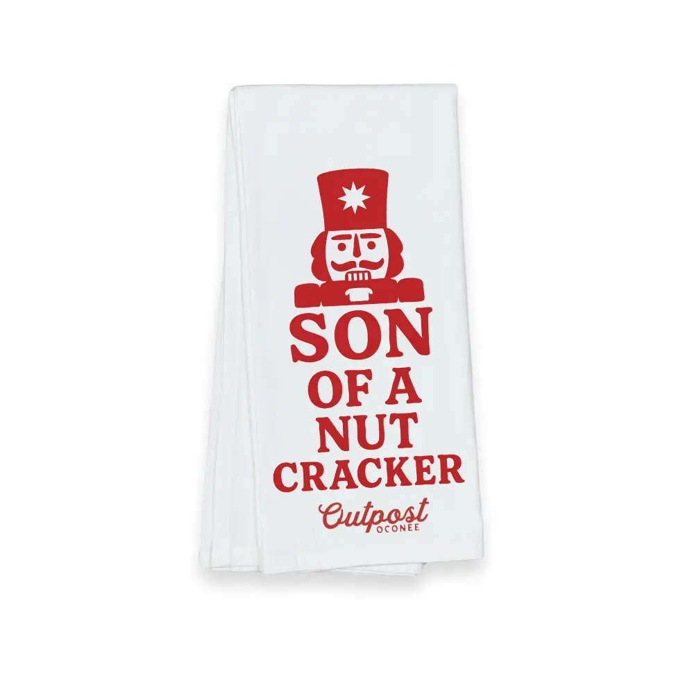 Christmas Tea Towel - Son Of A Nut Cracker 1