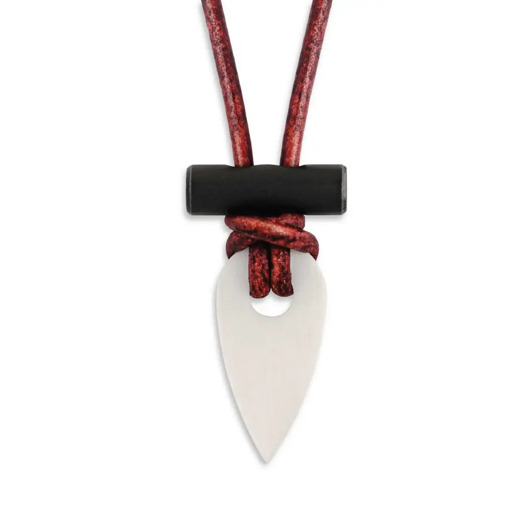 Wazoo Spark Fire Starter Leather Necklace 1