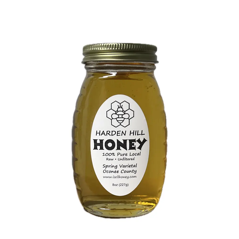 Harden Hill Honey - Early Spring Varietal Honey - 8Oz 1