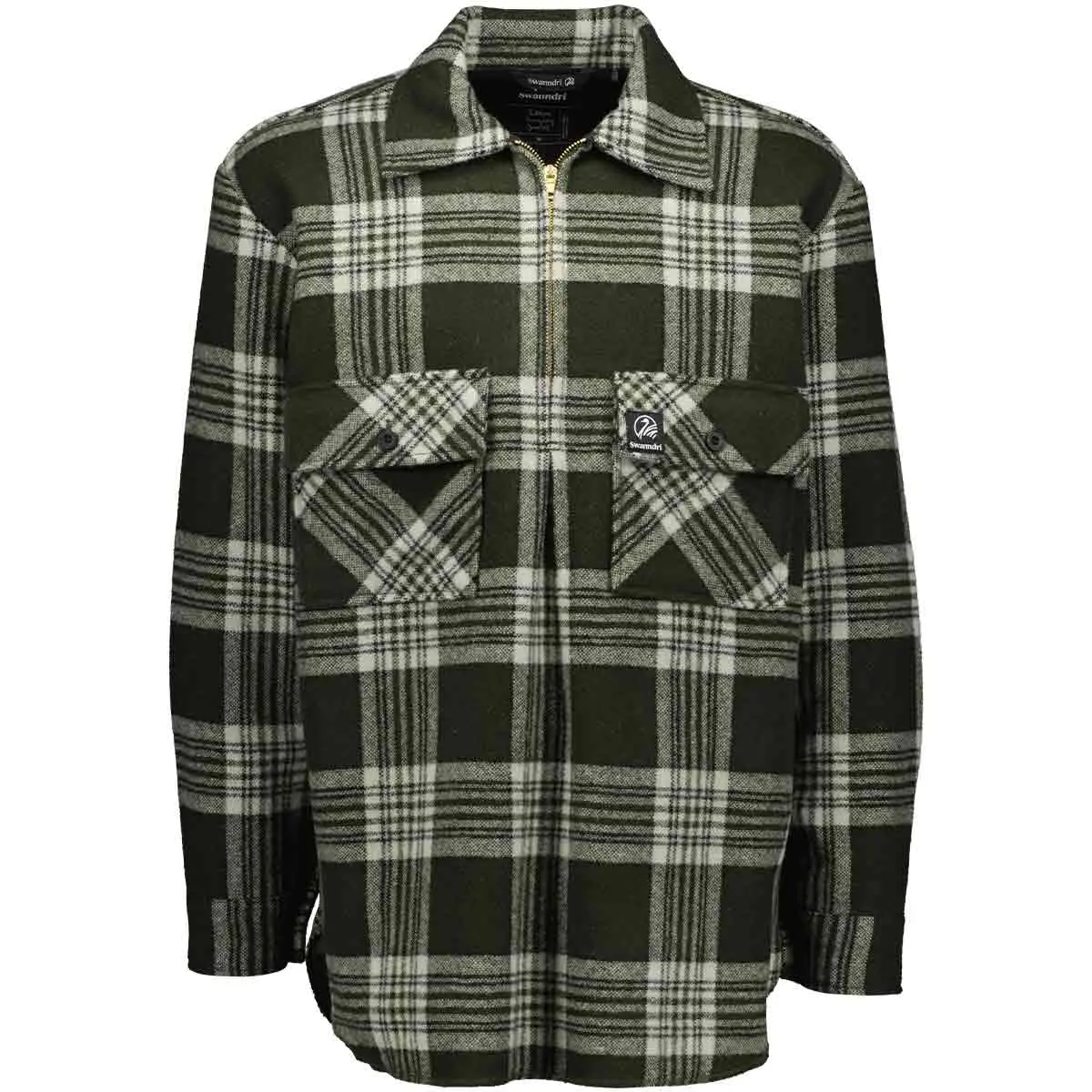 Swanndri Ranger Midweight Quarter-Zip Bush Shirt