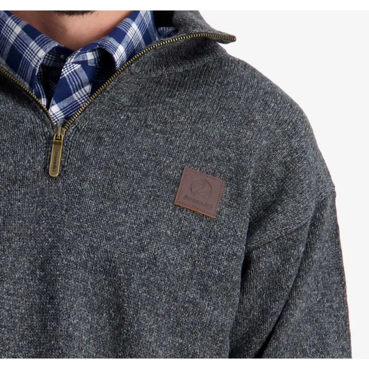 Swanndri Mariner Zip Neck Sweater 5