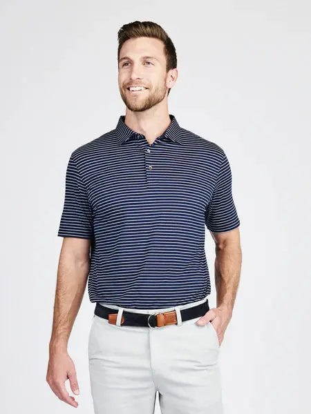 Tasc Cloud Polo Brookline Stripe 1
