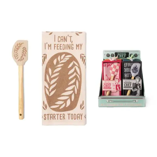 Tea Towel & Spatula Set 1