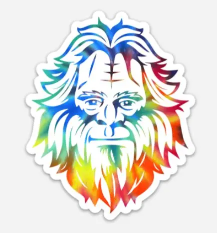 Tie-Dye Sasquatch 1
