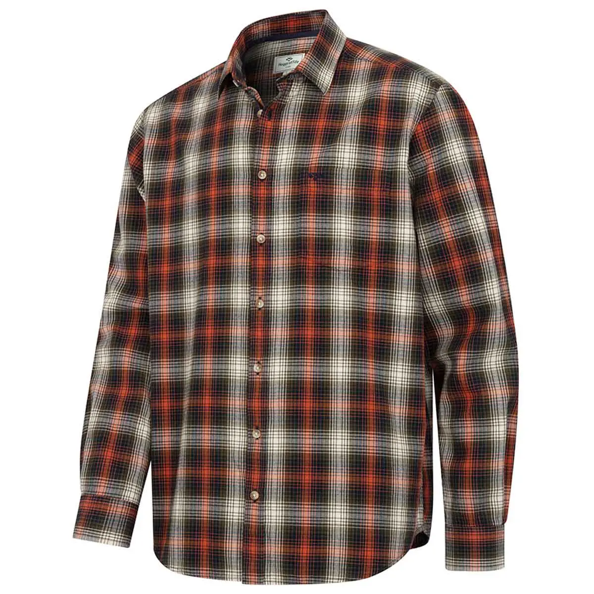 Hoggs Of Fife Tiree Twill Check Shirt 1