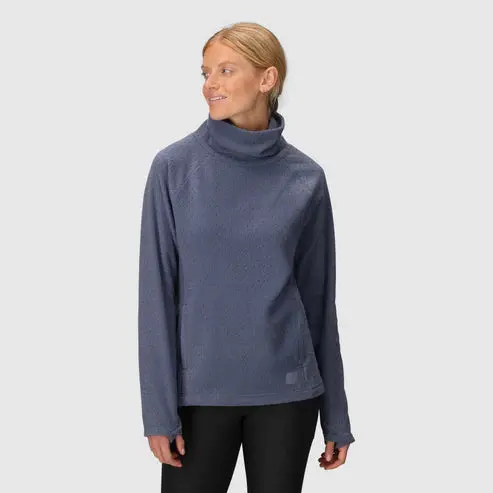 Women’S Trail Mix Xt Fleece Cowl Pullover – Activetemp™ Thermoregulating Layer 1