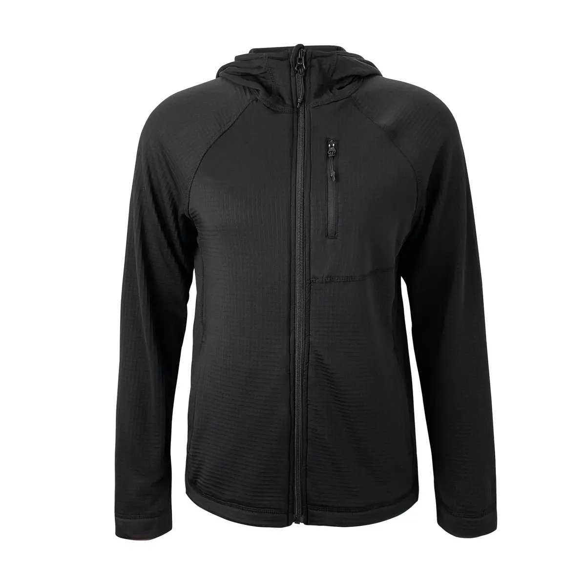 Grace Women's Waffle Hooded Jacket 1