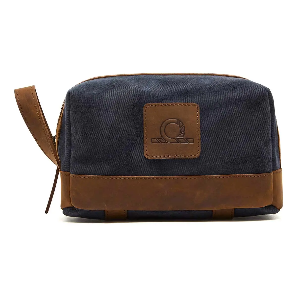 Chatham Waxed Canvas & Leather Wash Bag 2