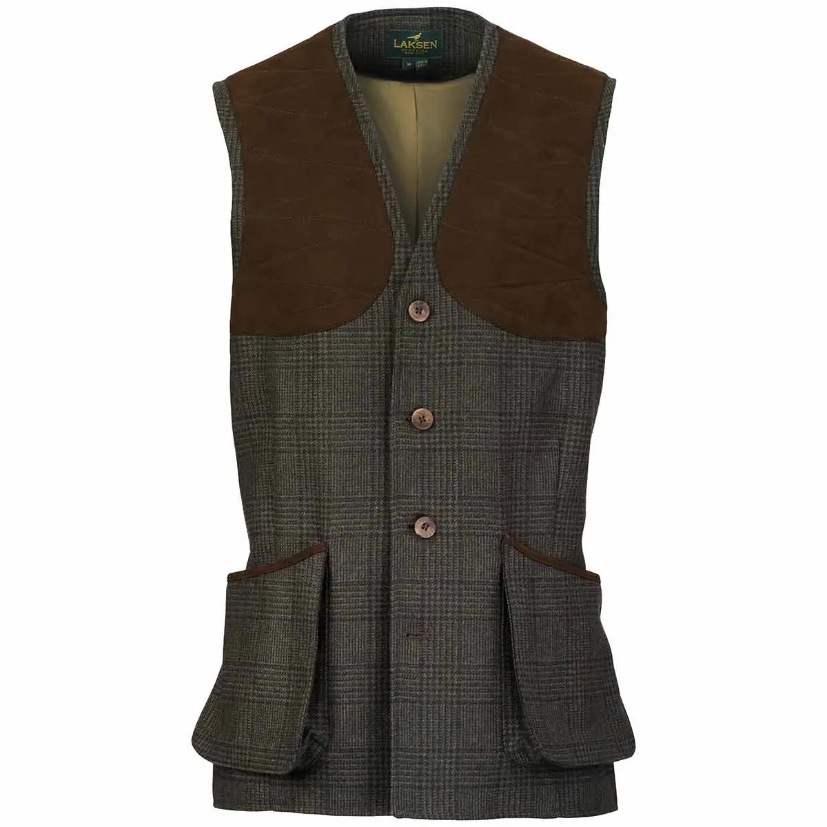 Laksen Willow Leith Tweed Shooting Vest 1