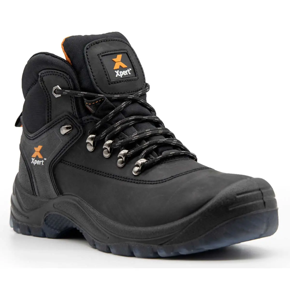 Xpert Warrior XP510 Steel-Toe Safety Boot with Lace-Up Design