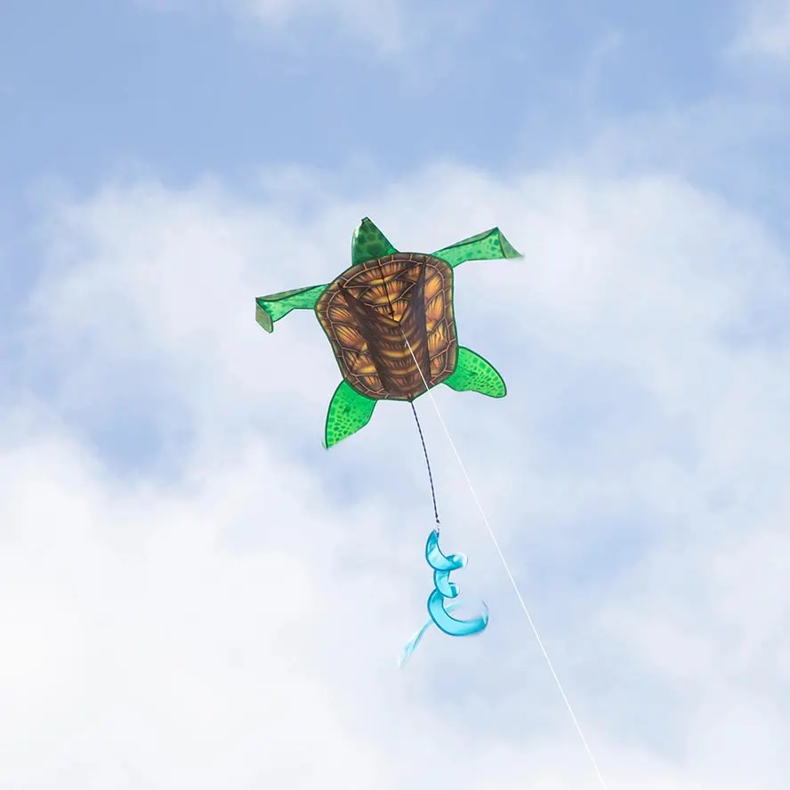In The Breeze Realistic Sea Turtle Kite 1