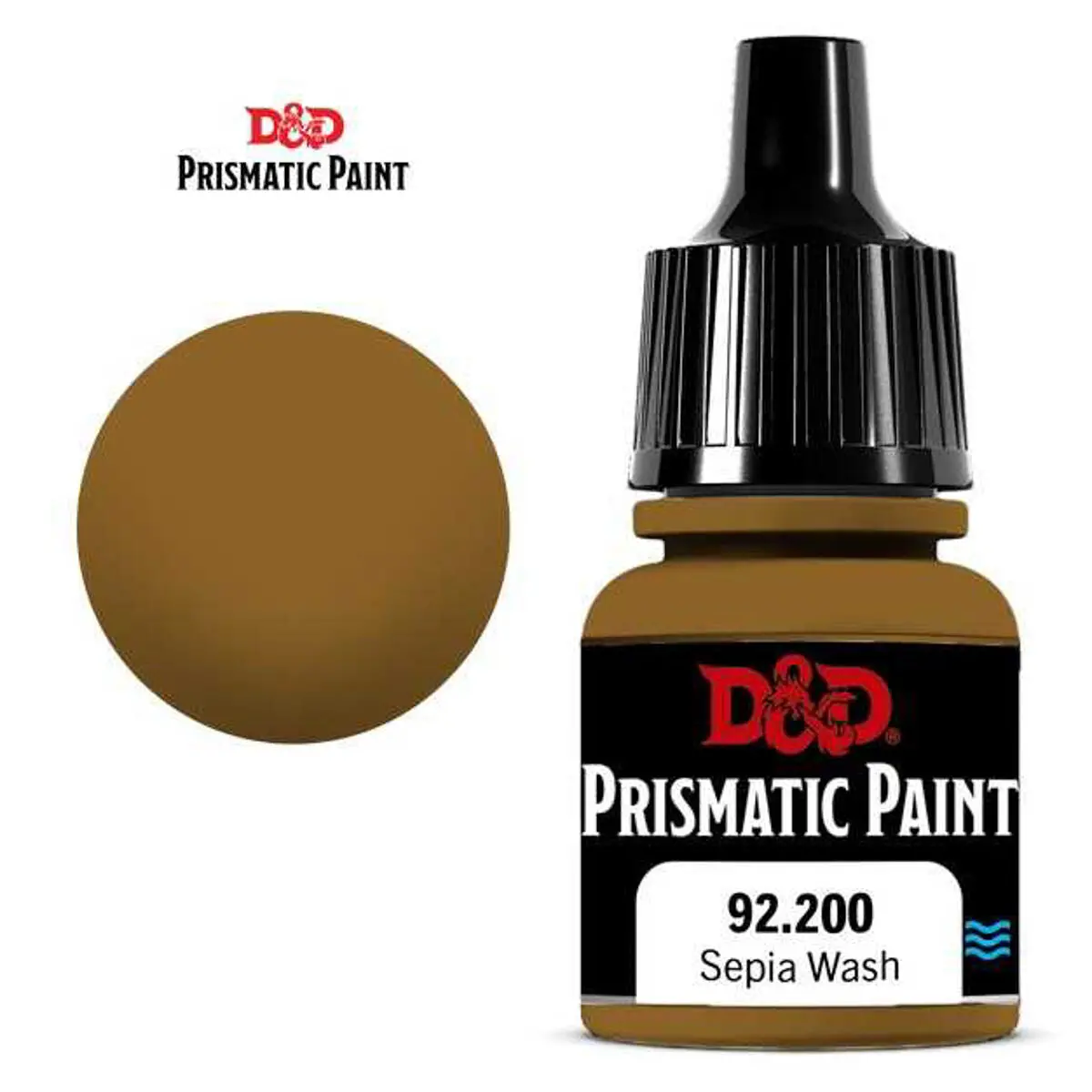 Wizkids D&D Prismatic Paint 92.200 Sepia Wash 8Ml 1