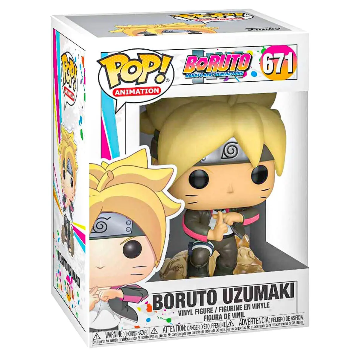 Funko Pop! Animation: Boruto: Naruto Next Generations Boruto Uzumaki Vinyl Figure #671 1