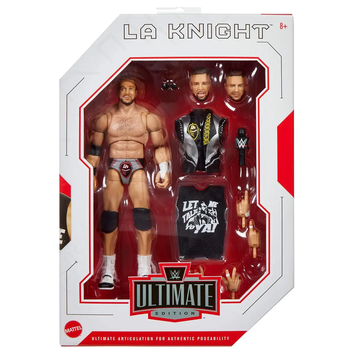 Wwe Ultimate Edition Wave 23 La Knight 6" Figure 1
