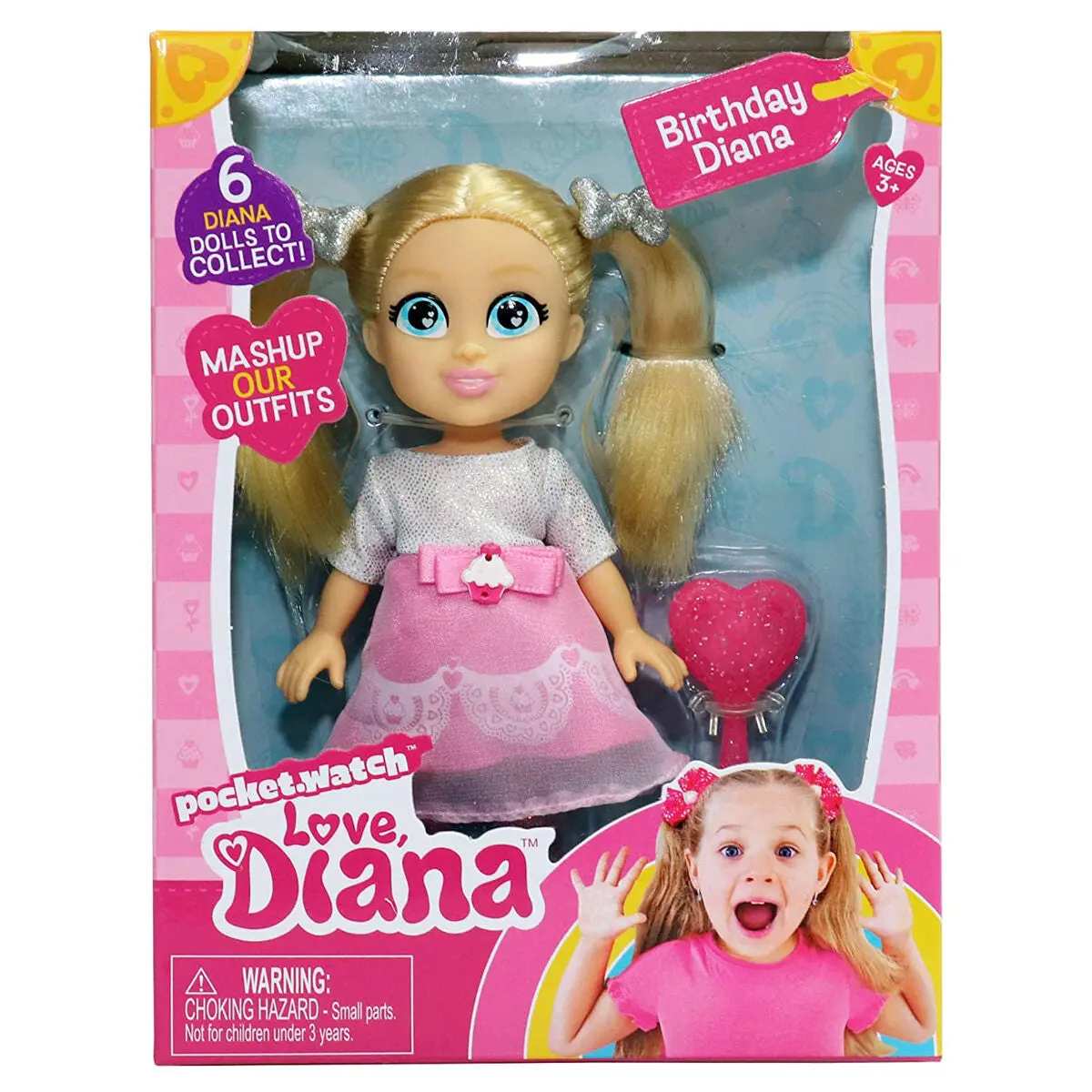 Love, Diana Birthday Diana 6" Doll 1