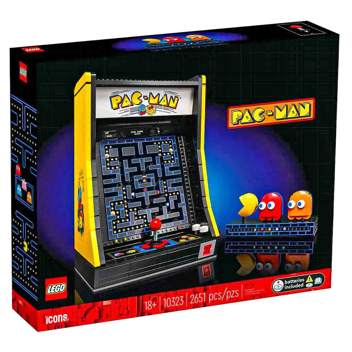 Lego Icons 10323 Pac-Man Arcade Building Set 1