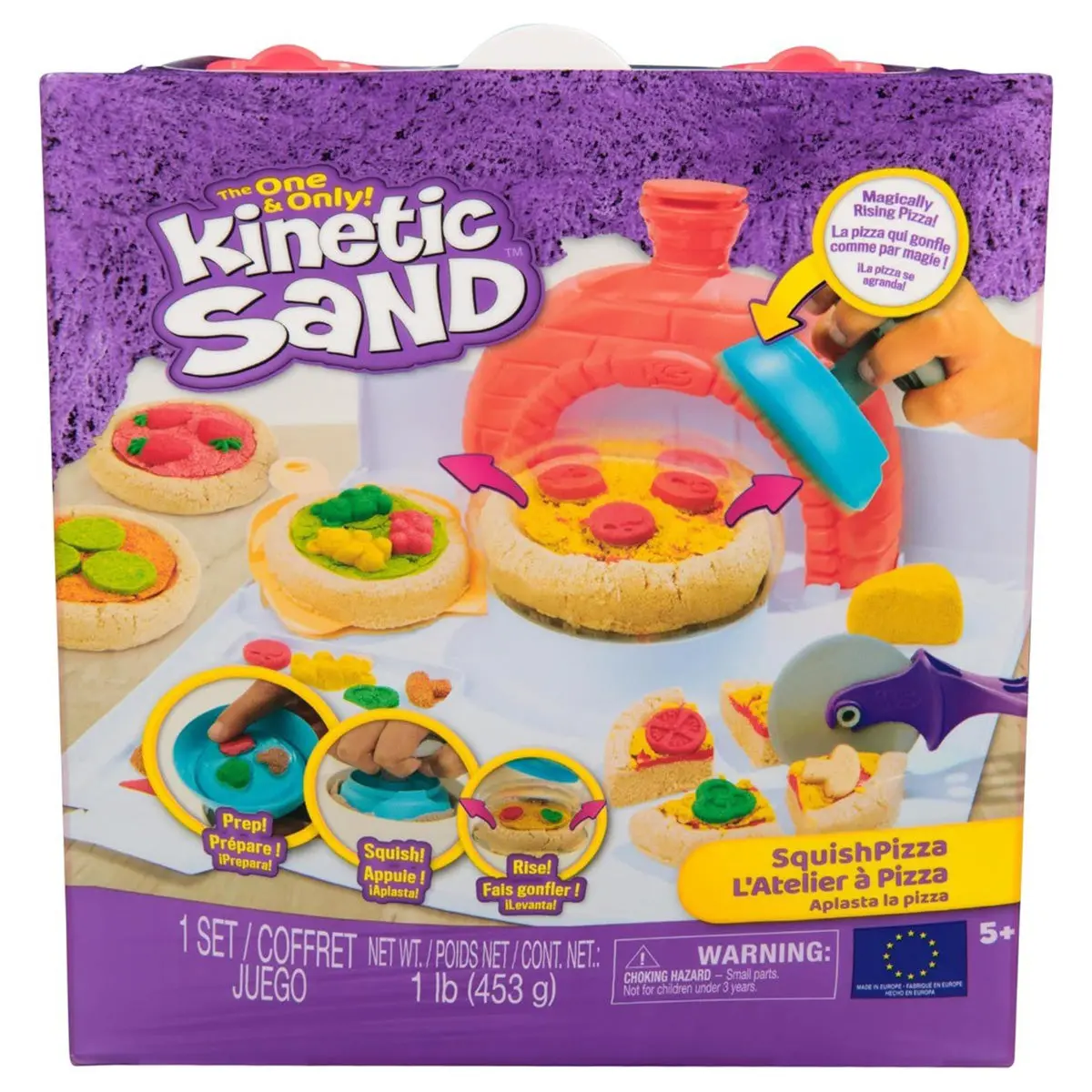 Kinetic Sand Squishpizza Set 1
