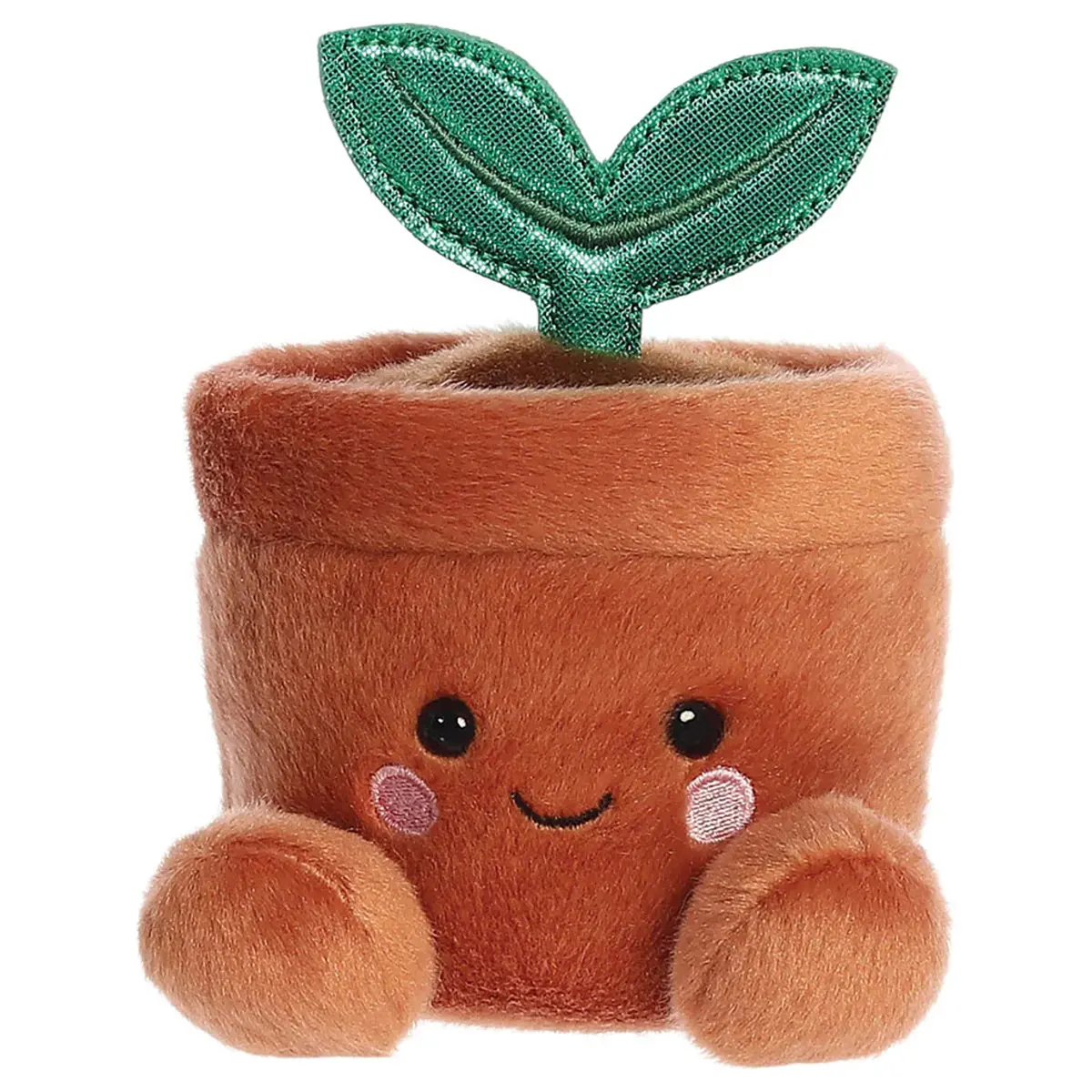 Palm Pals Terra Potted Plant 13Cm Soft Toy 1