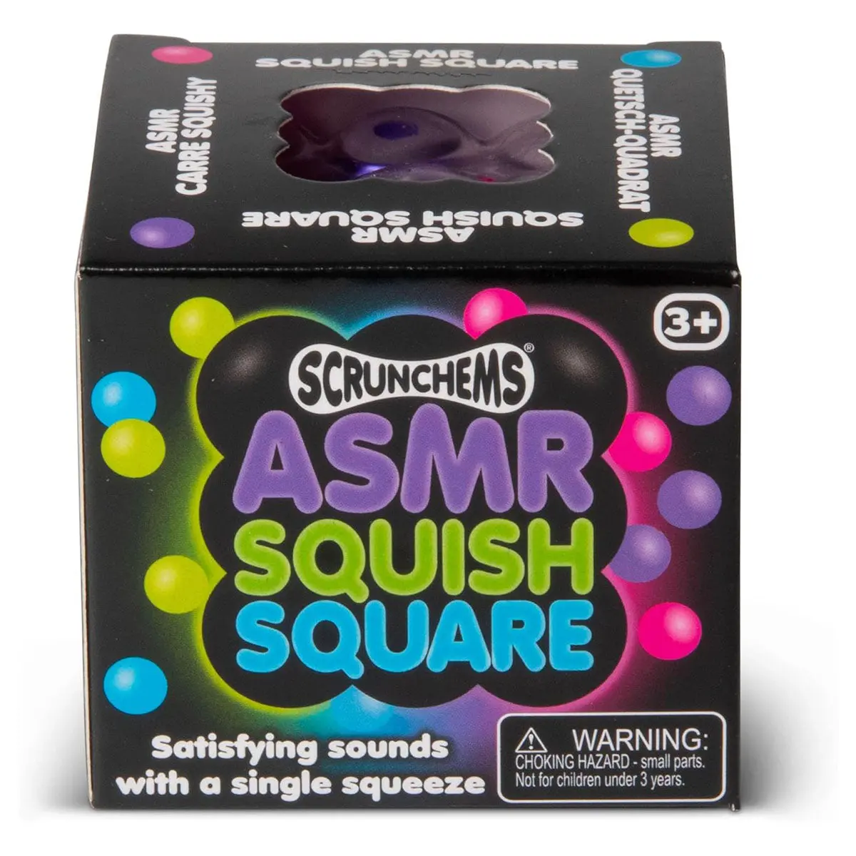 Scrunchems Asmr Squish Square Fidget Toy (Styles Vary) 1