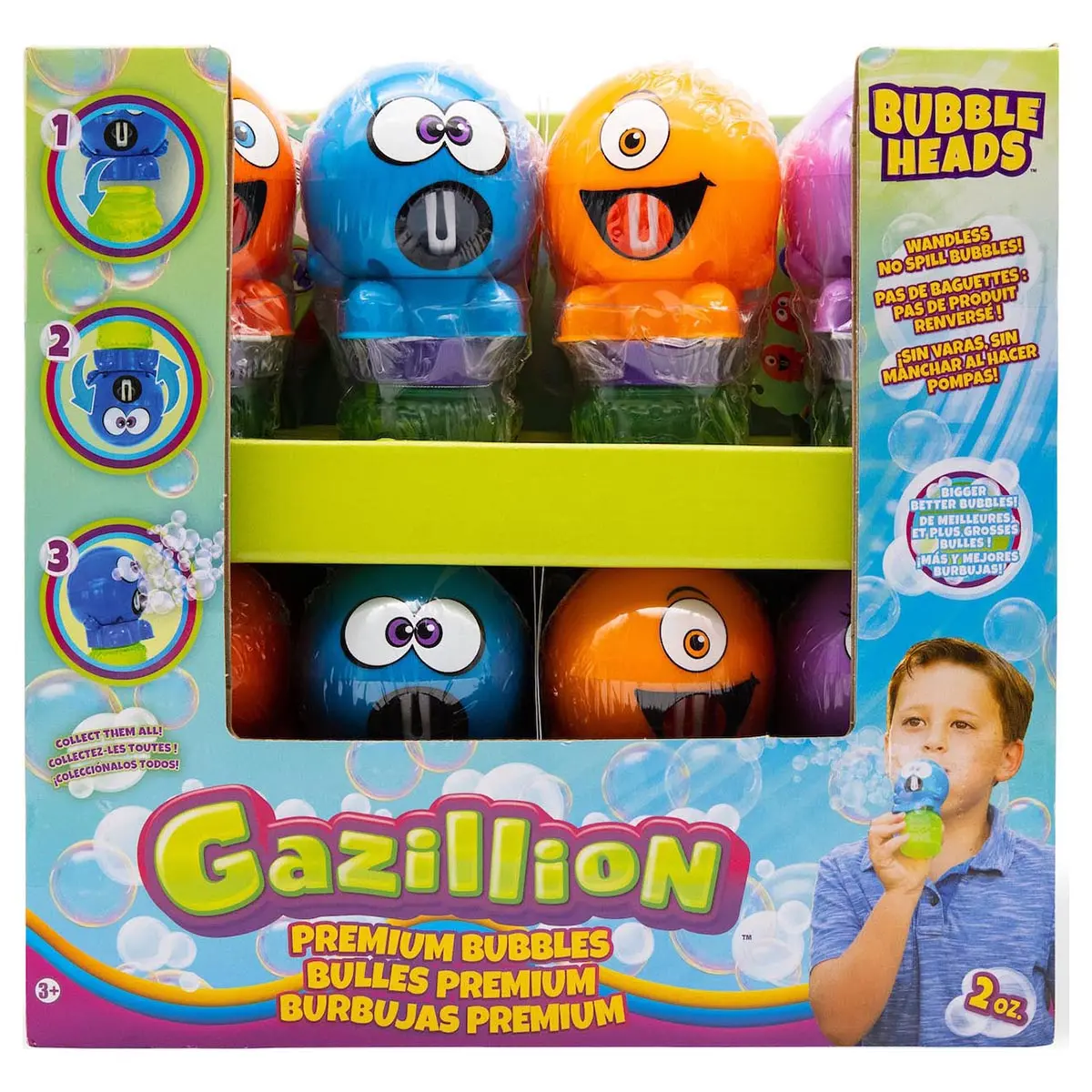 Gazillion Bubble Heads (Styles Vary) 1