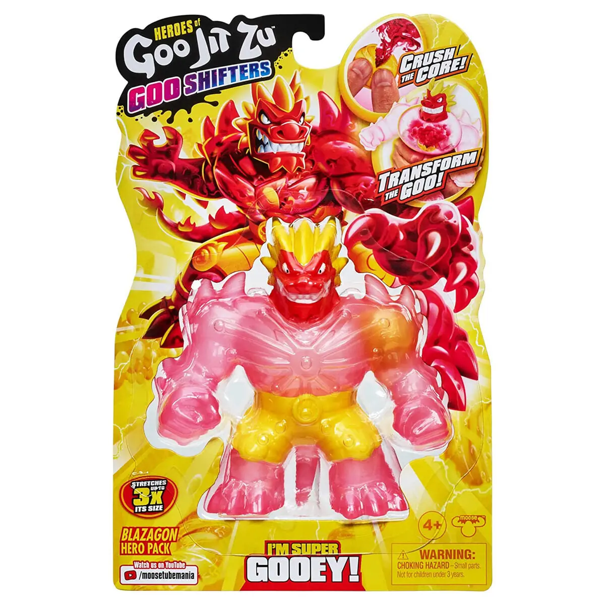 Heroes Of Goo Jit Zu Goo Shifters Blazagon Stretch Figure 1