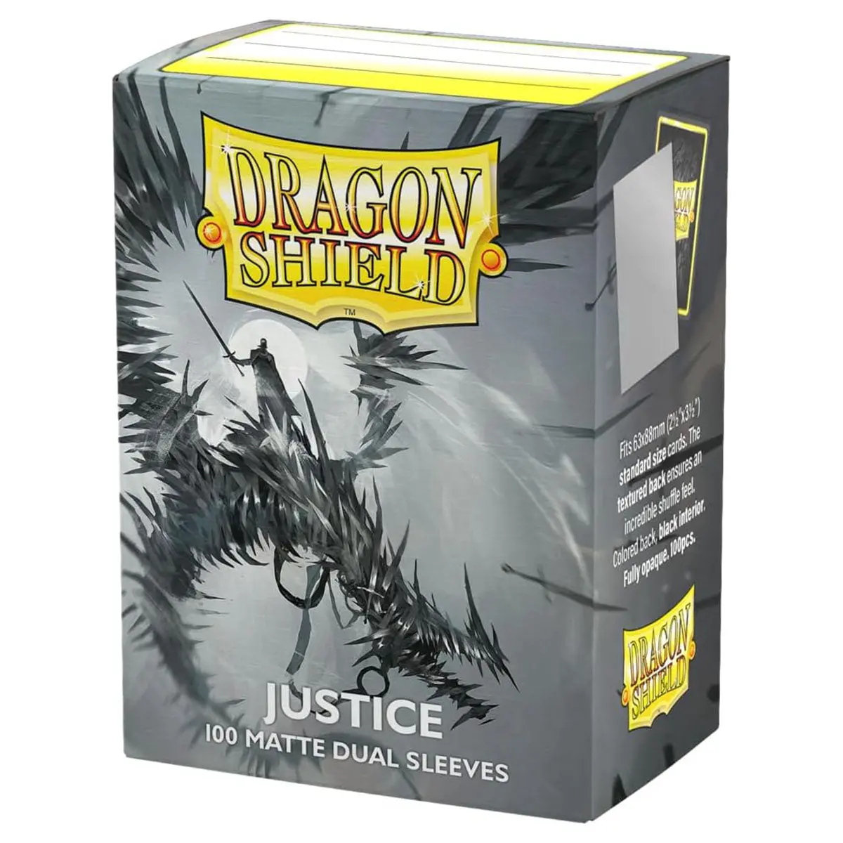 Dragon Shield Justice 100 Matte Dual Sleeves 1