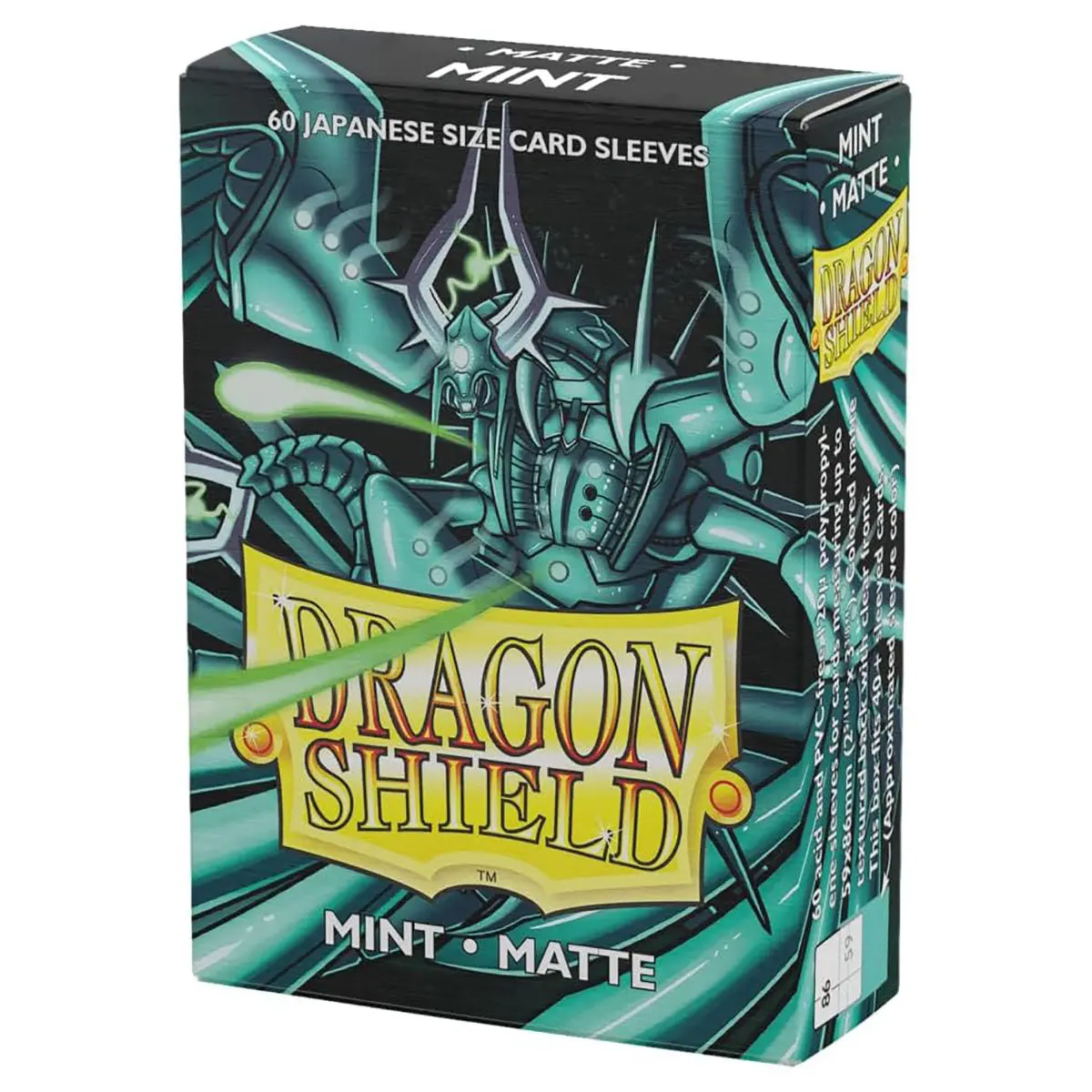 Dragon Shield Japanese Size Mint 60 Matte Sleeves 1