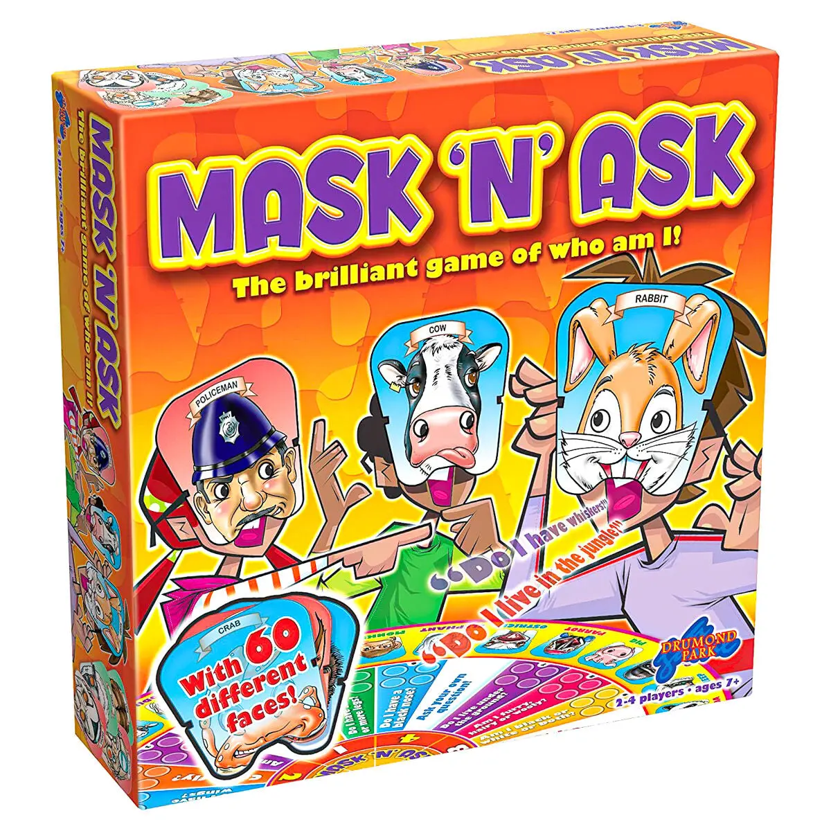 Mask 'N' Ask Board Game 1