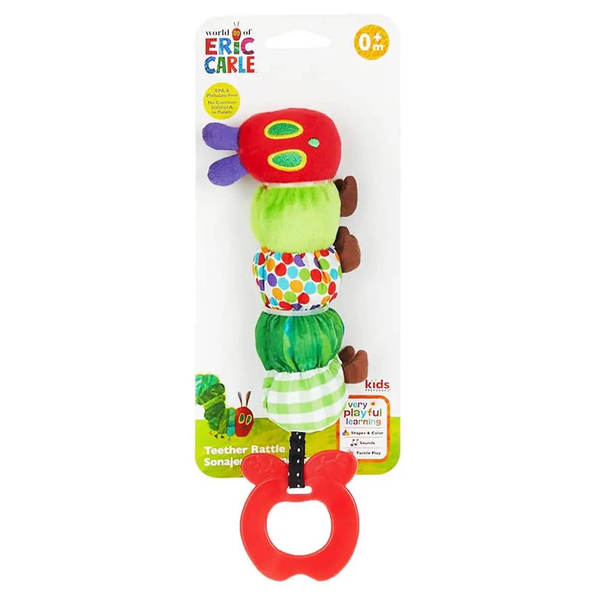 The Very Hungry Caterpillar Teether Rattle 1