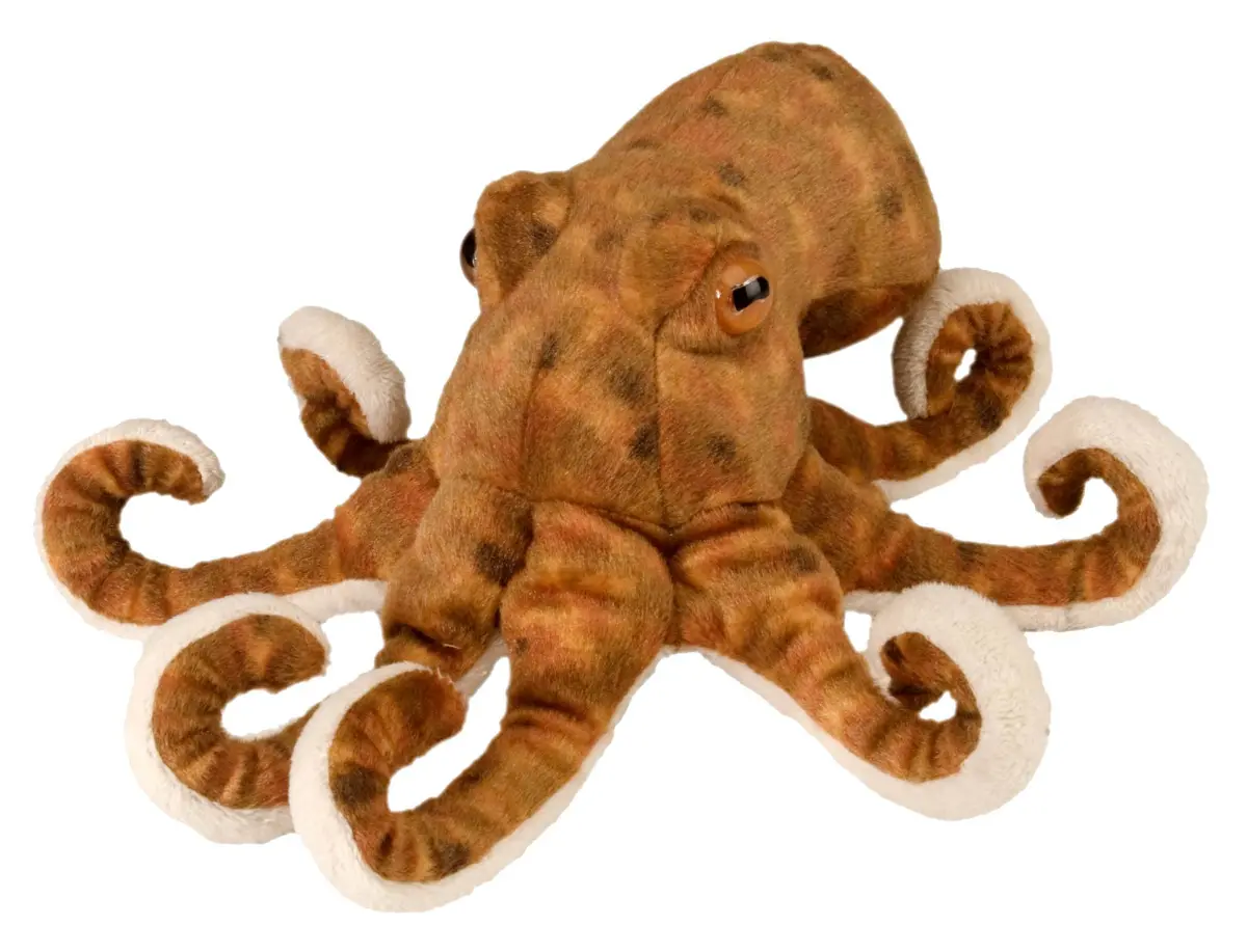Wild Republic - Ck-Mini Octopus Stuffed Animal 8" 1
