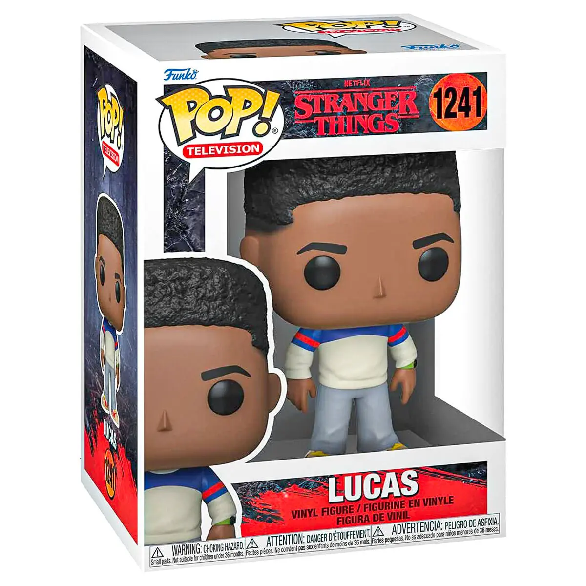 Funko Pop! Television: Stranger Things S4: Lucas Vinyl Figure #1241 1