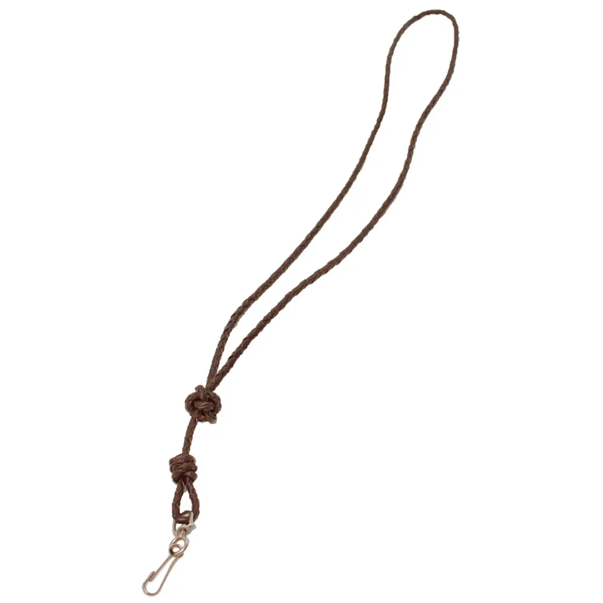 Bisley Plaited Leather Lanyard 1