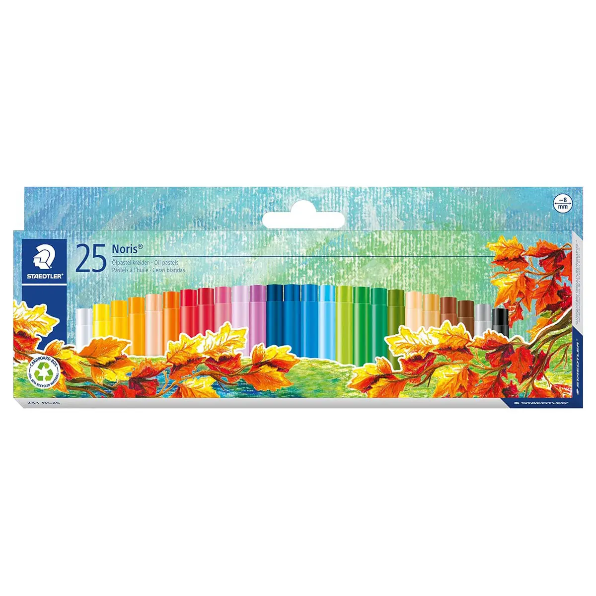 Staedtler Noris Oil Pastels Crayons (25 Pack) 1