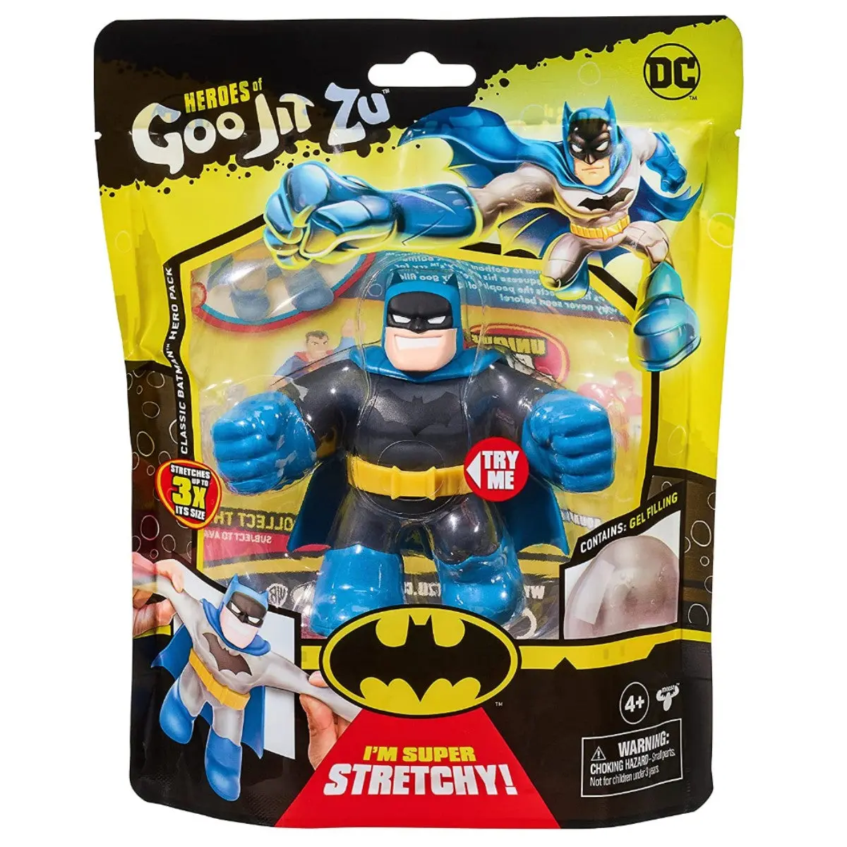 Heroes Of Goo Jit Zu Dc Super Heroes Classic Batman Stretch Figure 1