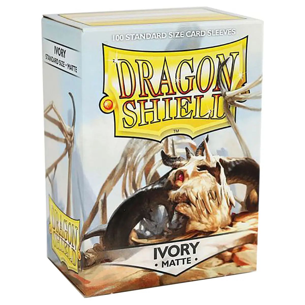 Dragon Shield Matte Sleeves Standard Size - Ivory (100) 1