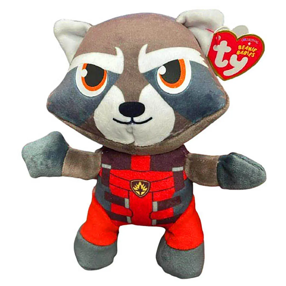 Ty Beanie Babies Marvel Rocket 20Cm Plush 1