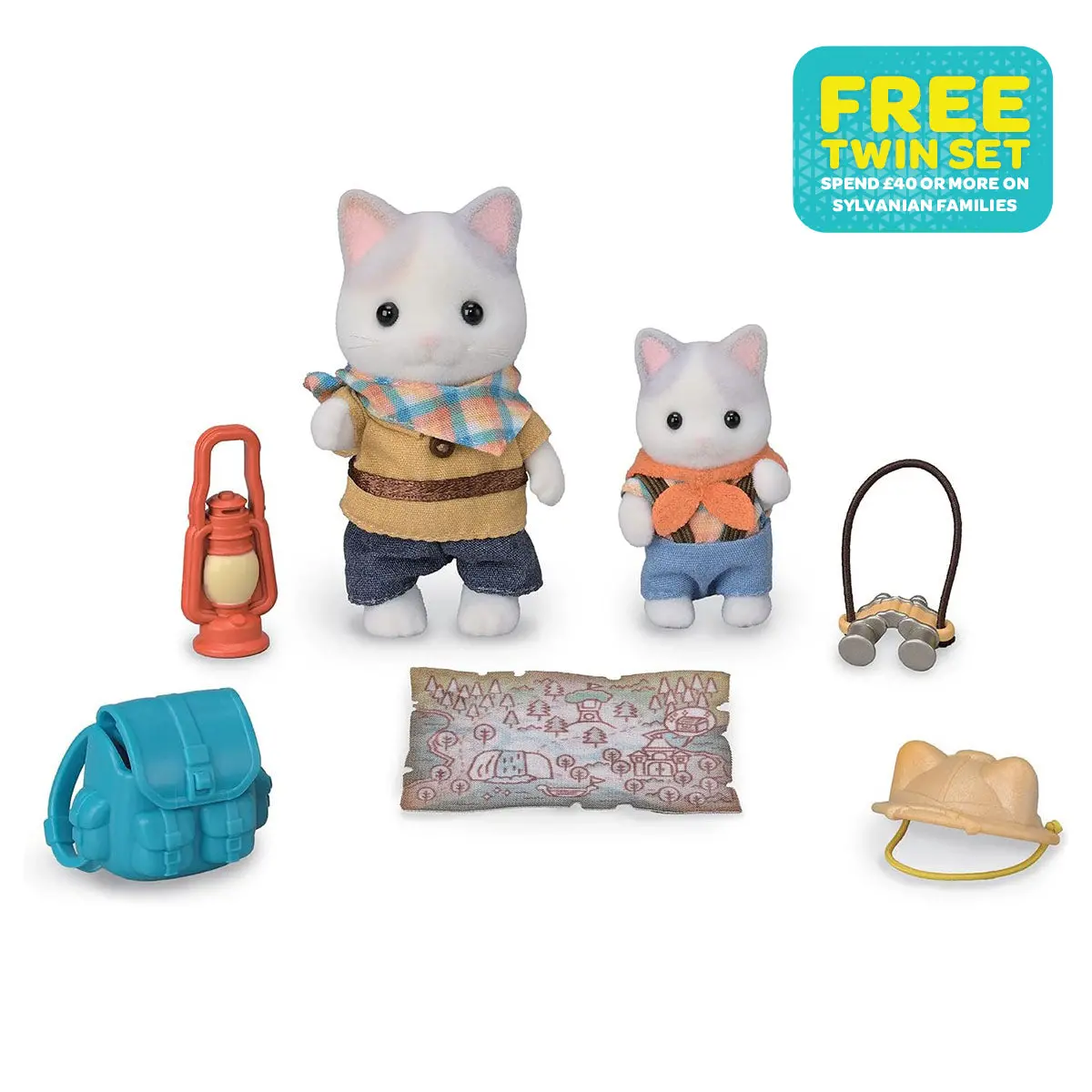 Sylvanian Families Exciting Exploration Set - Latte Cat Brother 1