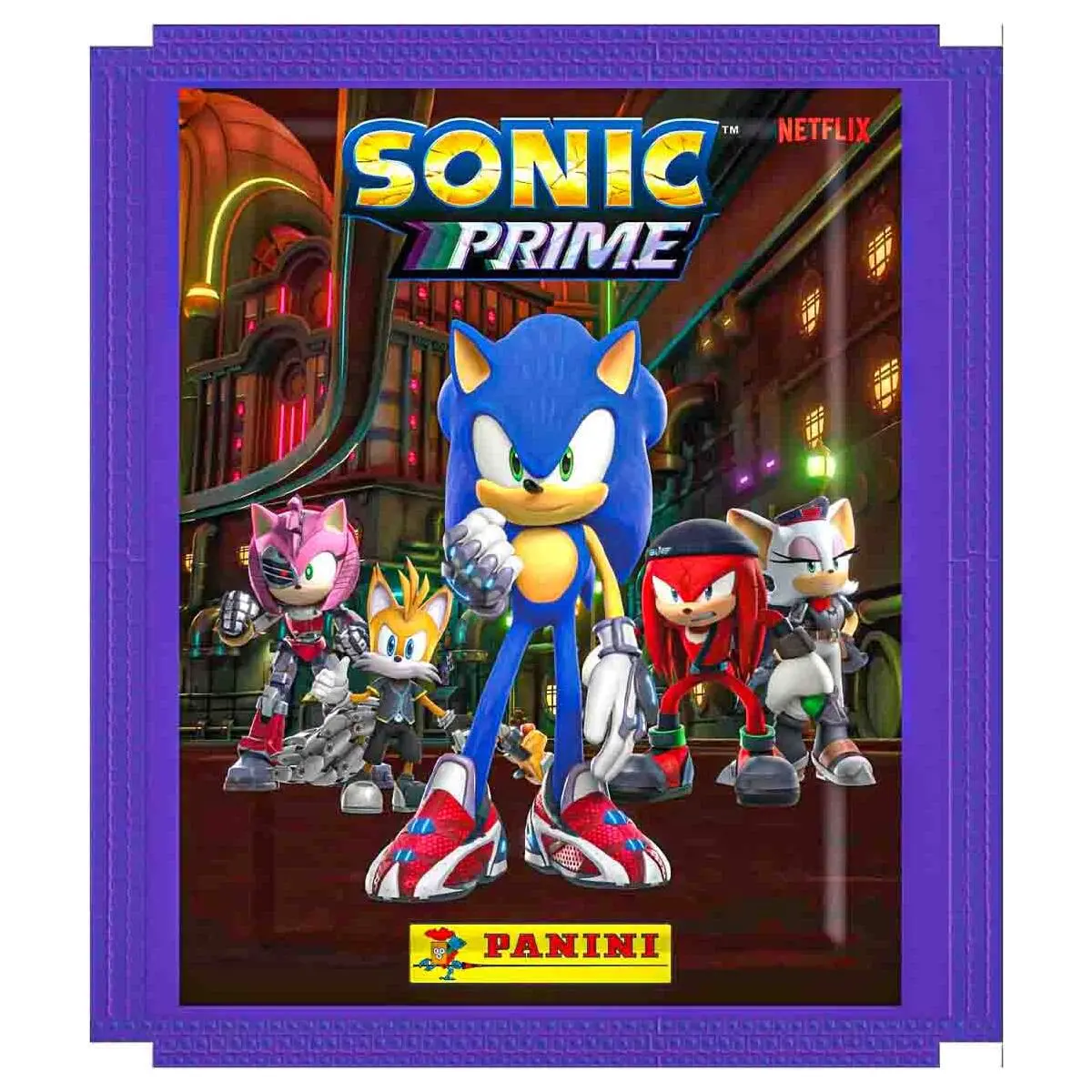 Panini Sonic Prime Sticker Collection Pack (5 Stickers) 1