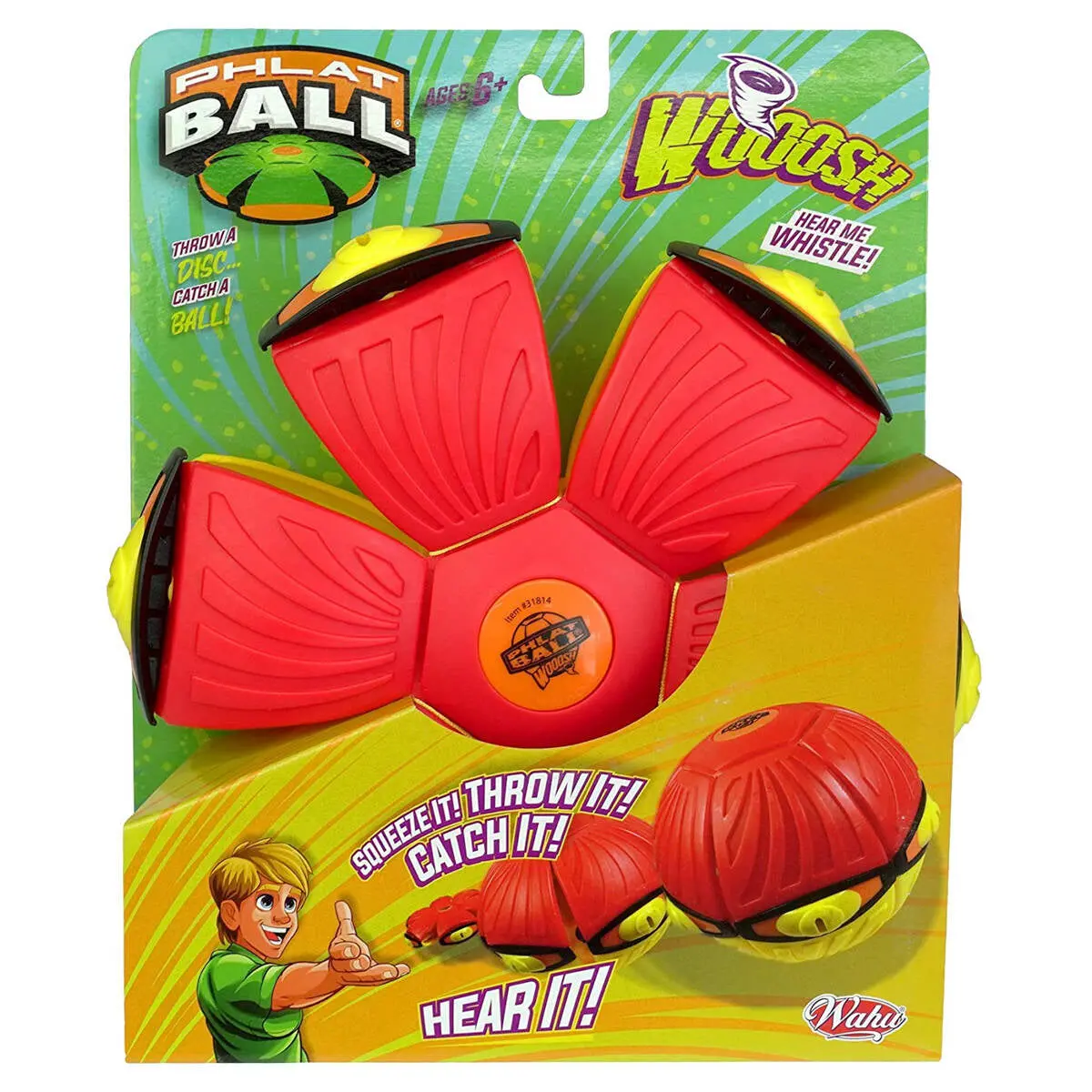 Wahu Phlat Ball Woosh (Styles Vary) 1
