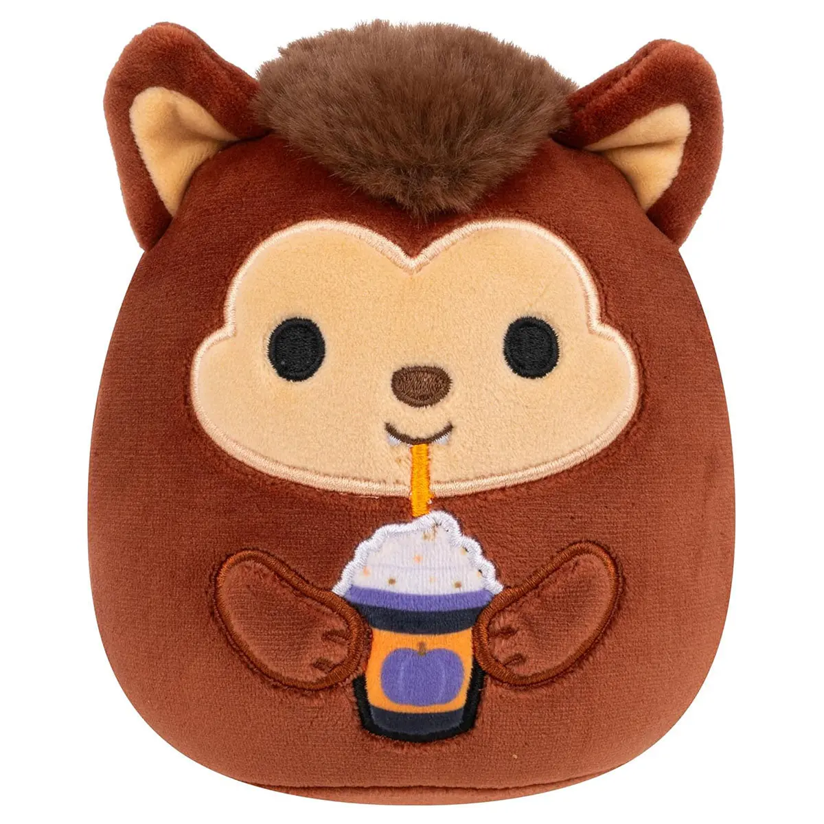 Squishmallows Wade Werewolf Holding Frappe 7.5" Plush 1