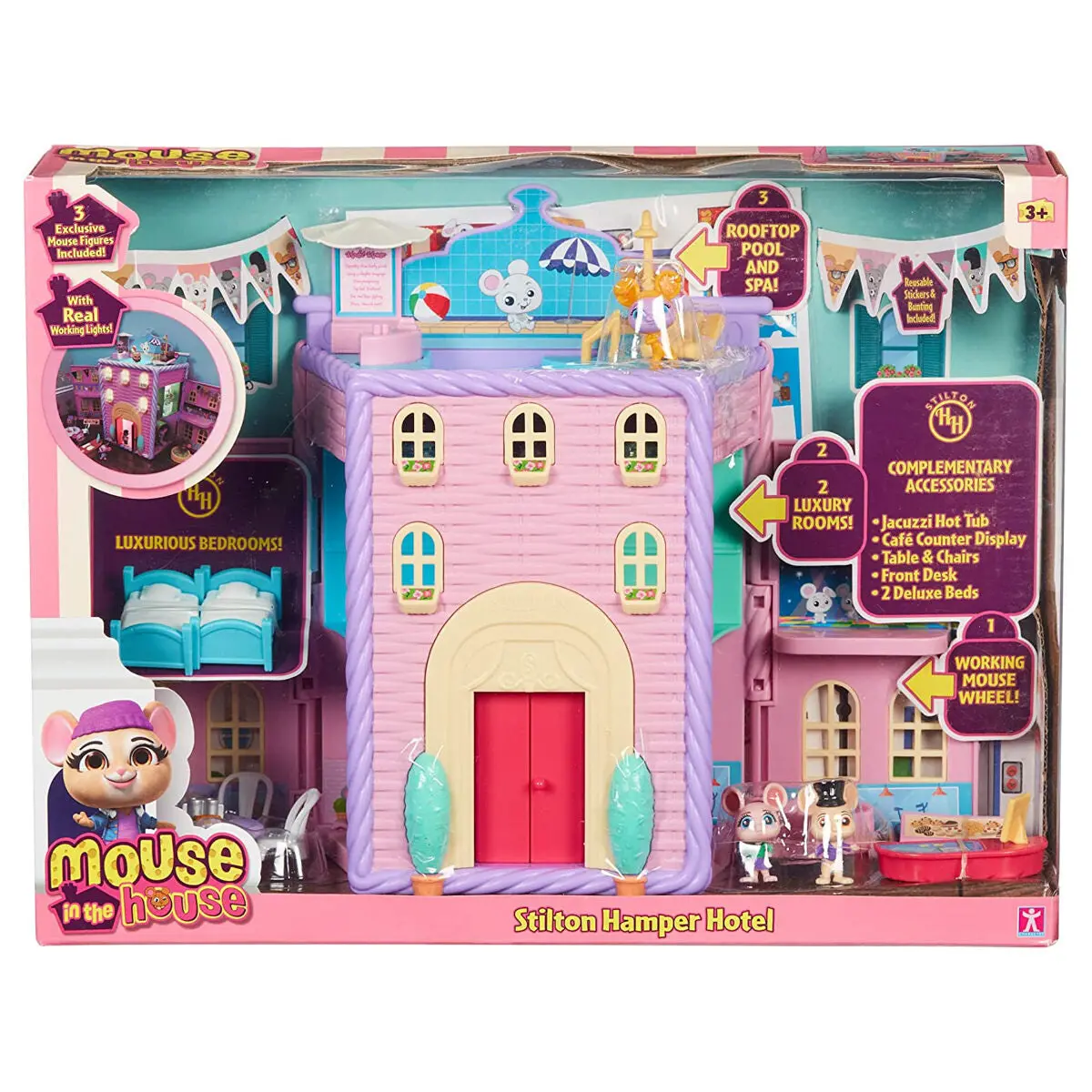 Mouse In The House Stilton Hamper Hotel Playset 1