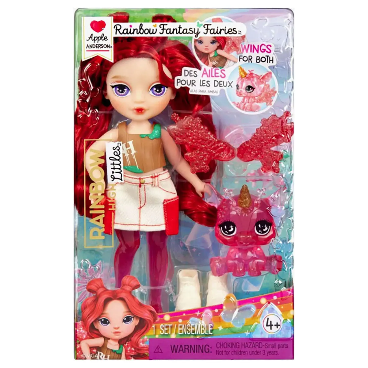 Rainbow High Littles: Rainbow Fantasy Fairies Apple Anderson Doll 1