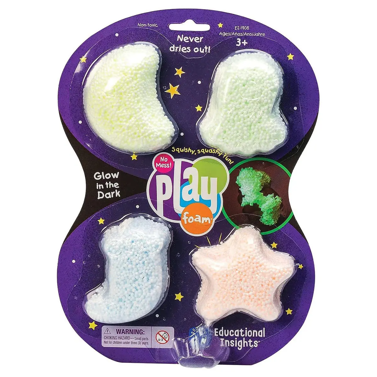 Playfoam Glow In The Dark (4 Pack) 1