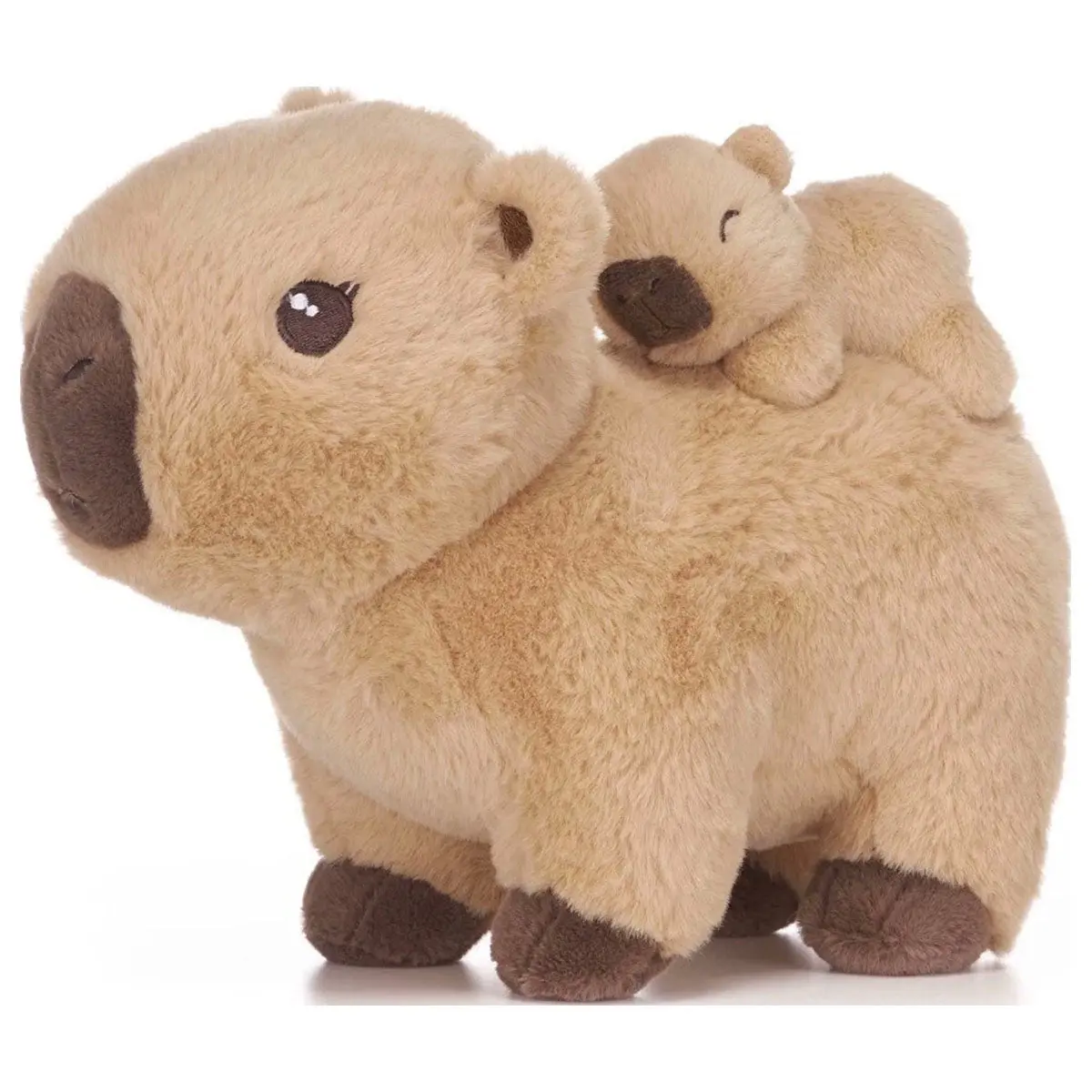 Capybara With Baby 25Cm Plush (Styles Vary) 1