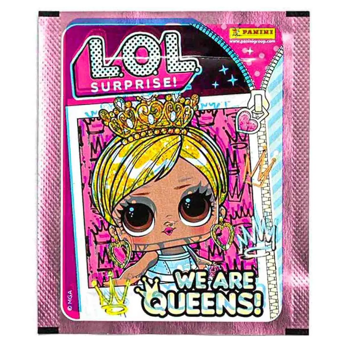 Panini L.O.L. Surprise! We Are Queens! Sticker Collection Single Pack 1