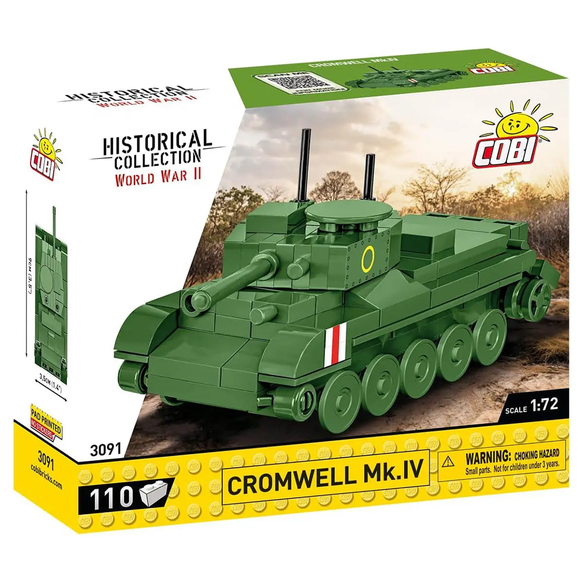 Cobi Historical Collection Ww2 Cromwell Mk.Iv Tank Building Set 1
