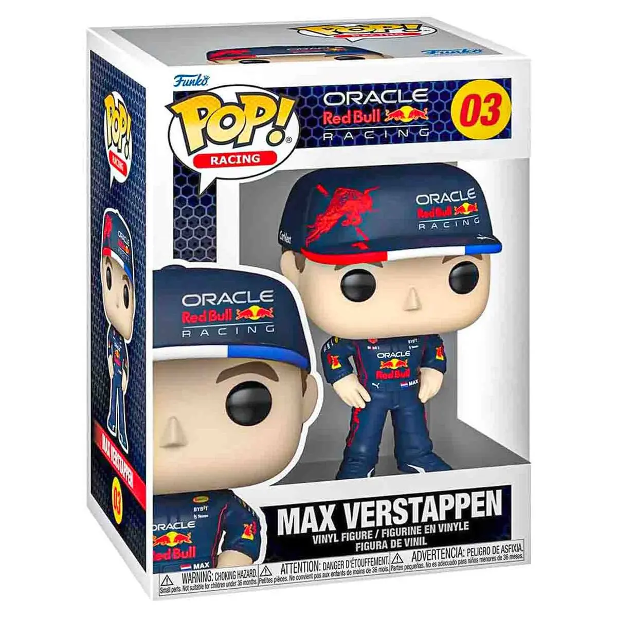 Funko Pop! Racing: Oracle Red Bull: Max Verstappen Vinyl Figure #03 1