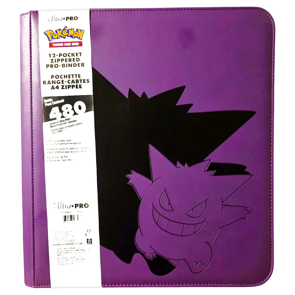 Ultra-Pro Pokémon Elite Series Gengar 12-Pocket Zippered Pro-Binder 1