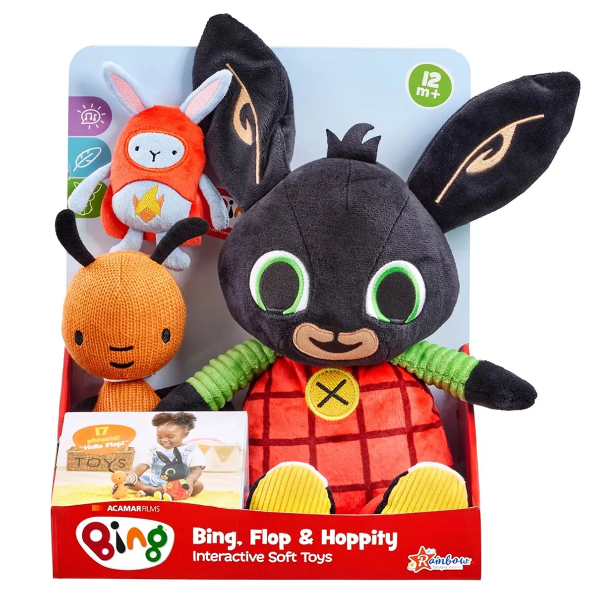 Bing, Flop & Hoppity Interactive Soft Toys 1