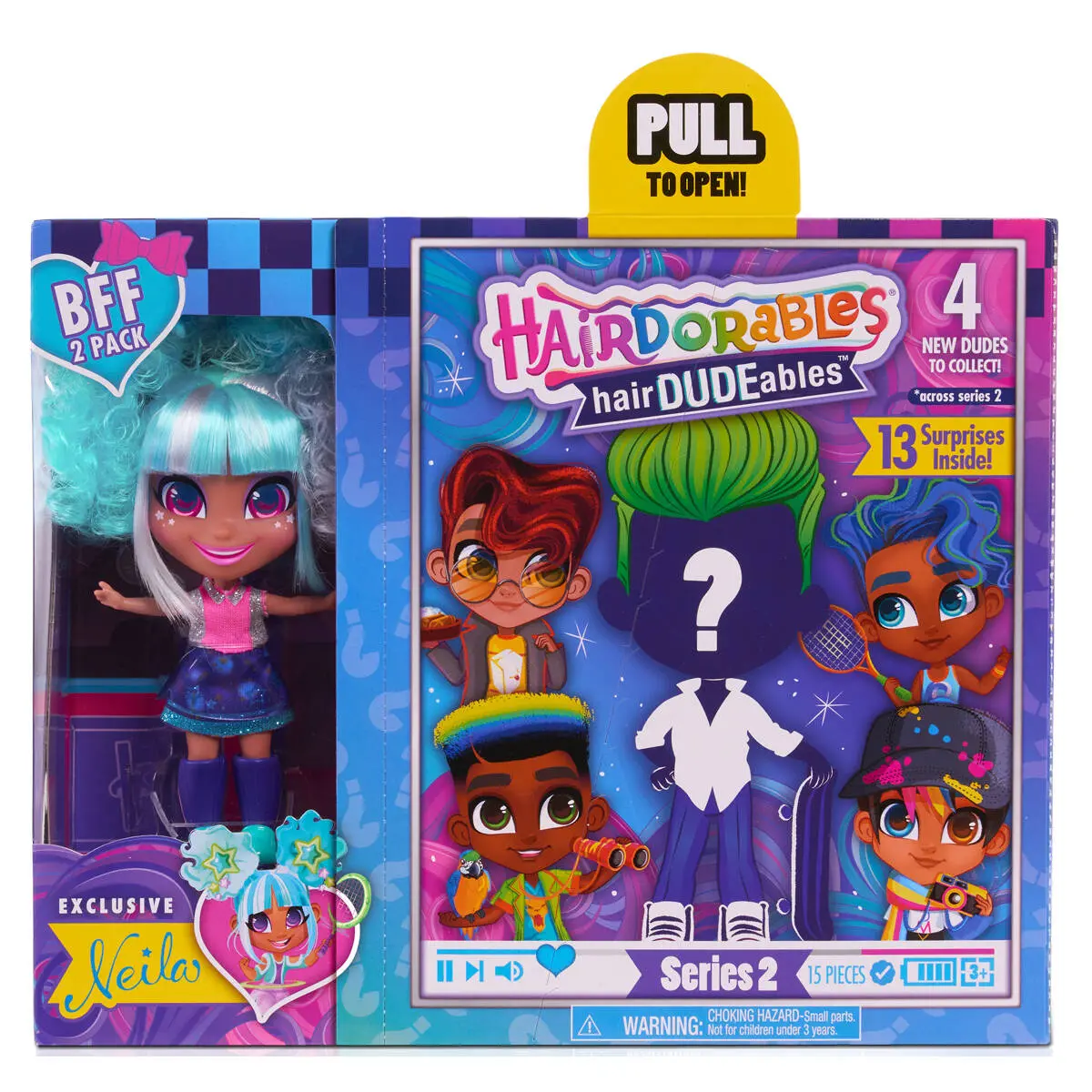 Hairdorables Hairdudeables Series 2 Mystery Figures (Styles Vary) 1
